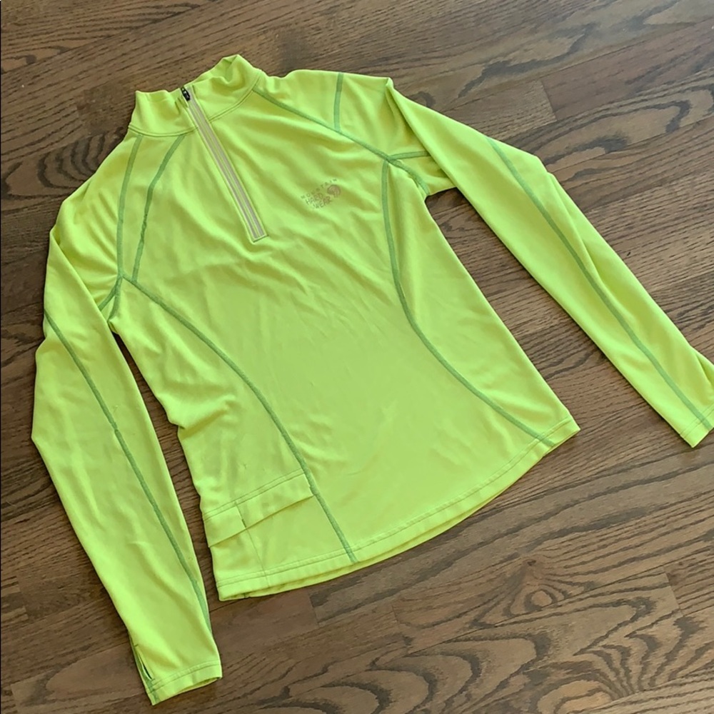 Mountain Hardwear reflective 1/4 zip